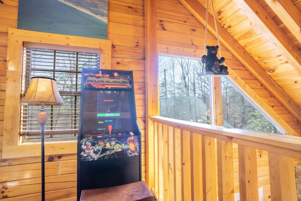 Comfort Cabin Bearway To Heaven W Private Hot Tub 비둘기 포지 외부 사진