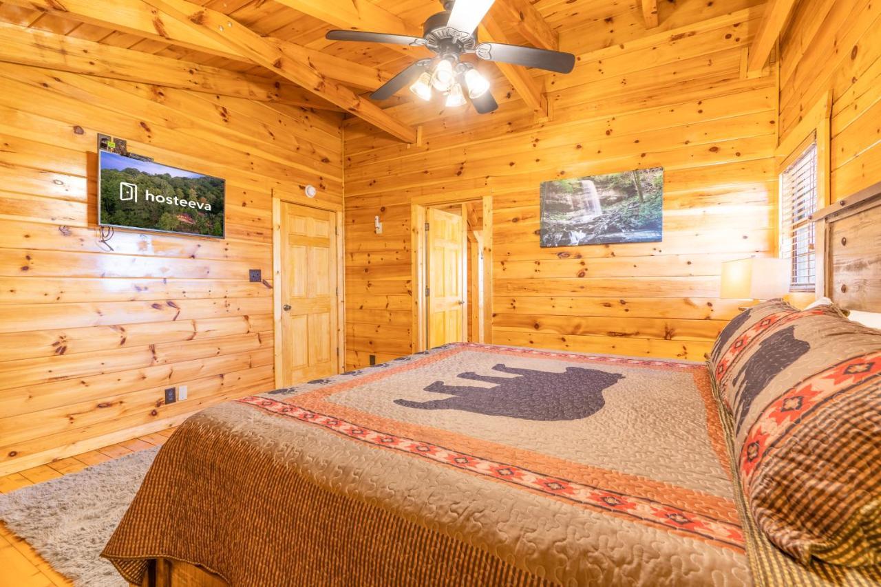 Comfort Cabin Bearway To Heaven W Private Hot Tub 비둘기 포지 외부 사진